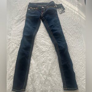 True religion “Stella” jeans with tags on in a size 26